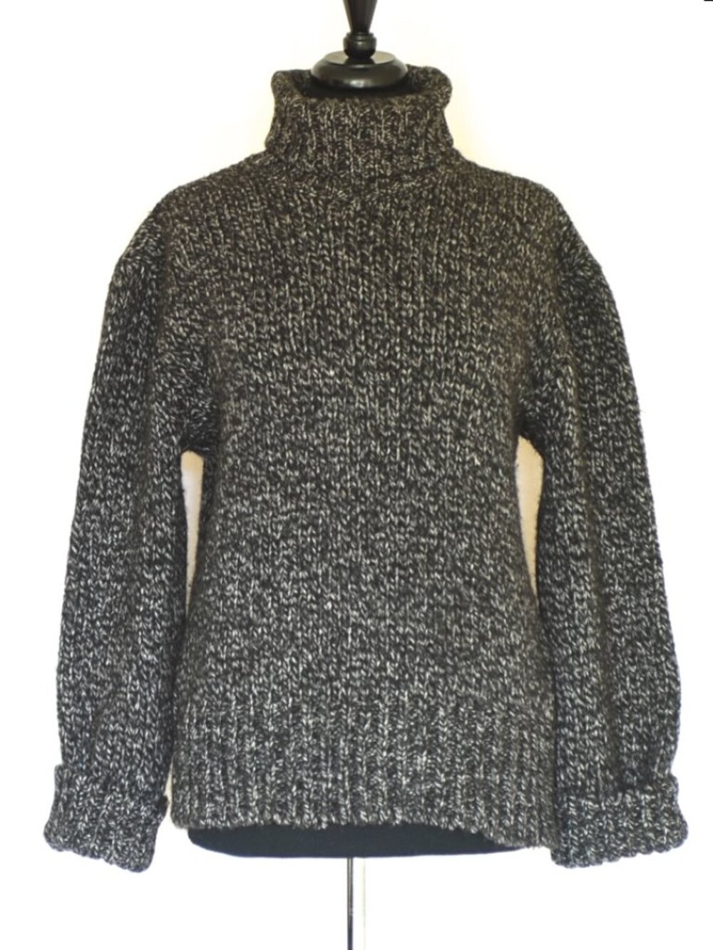 Dolce & Gabbana Wool & Alpaca Blend Turtle Neck Sweater - Italy